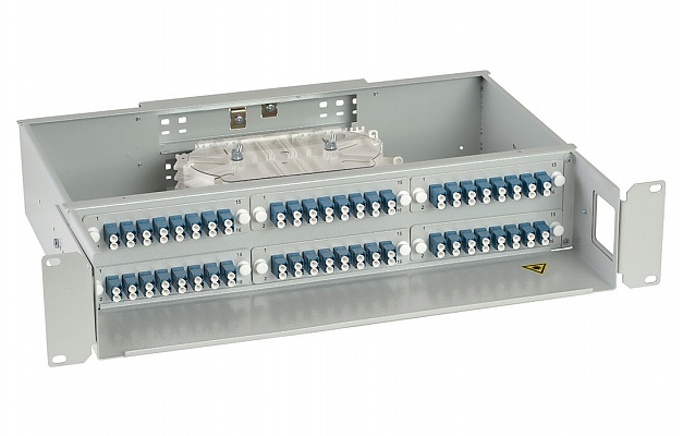 ШКОС-С-2U/4-96-LC~96-LC/SM~96-LC/UPC(130301-02648), кросс оптический 19"