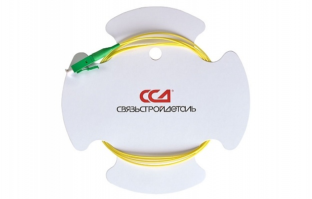ШОС-SM/0.9 мм-LC/APC-p/t -1.0м (130201-03690), пигтейл оптический