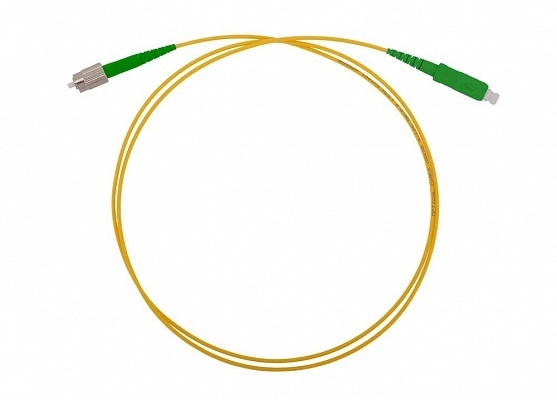ШОС-SM/2.0мм-FC/APC-SC/APC-1.0м (130201-03037), патч-корд оптический