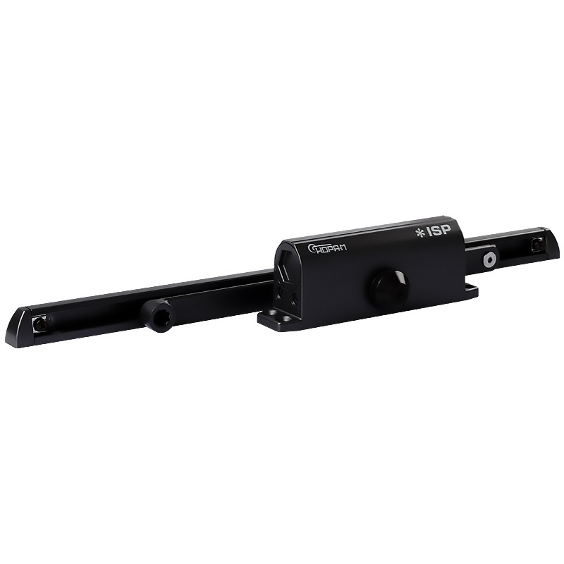 ISPARUS 430 Slider (черный), доводчик дверной морозостойкий