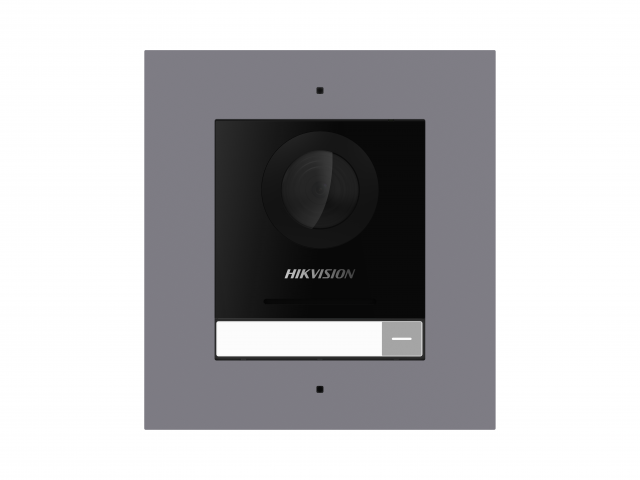 DS-KD8003-IME1(B)/Flush, вызывная панель IP-домофона