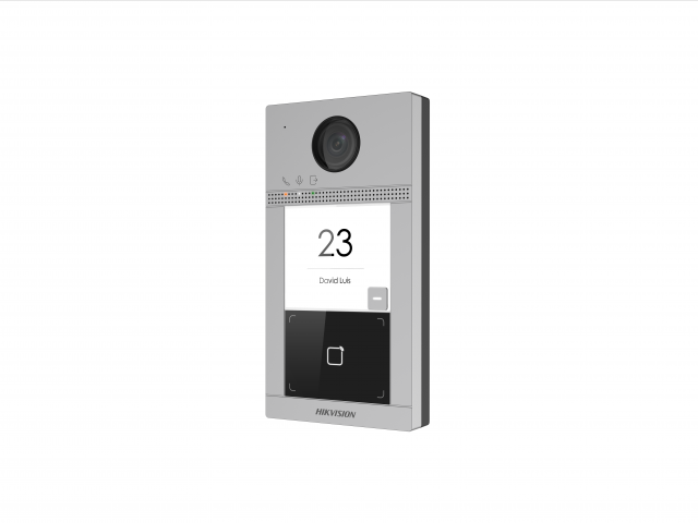 DS-KV8113-WME1(C)/Flush, вызывная панель IP-домофона