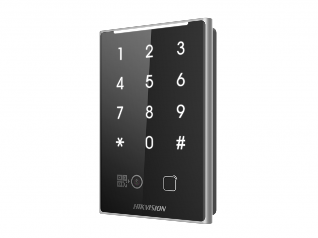 DS-K1109DKB-QR, считыватель карт Desfire, Mifare 1, Felica