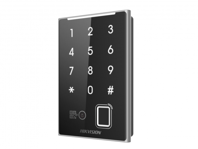 DS-K1109DKFB-QR, считыватель карт Desfire, Mifare 1, Felica