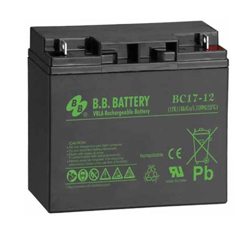 B.B. Battery BC 17-12, аккумулятор герметичный свинцово-кислотный