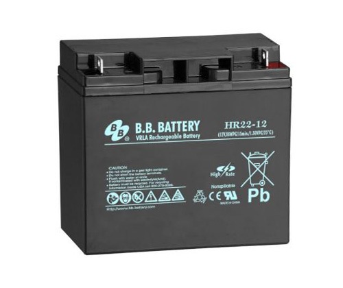 B.B. Battery HR 22-12, аккумулятор герметичный свинцово-кислотный