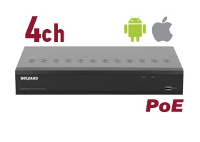 RK0104-P, видеорегистратор IP 4-канальный