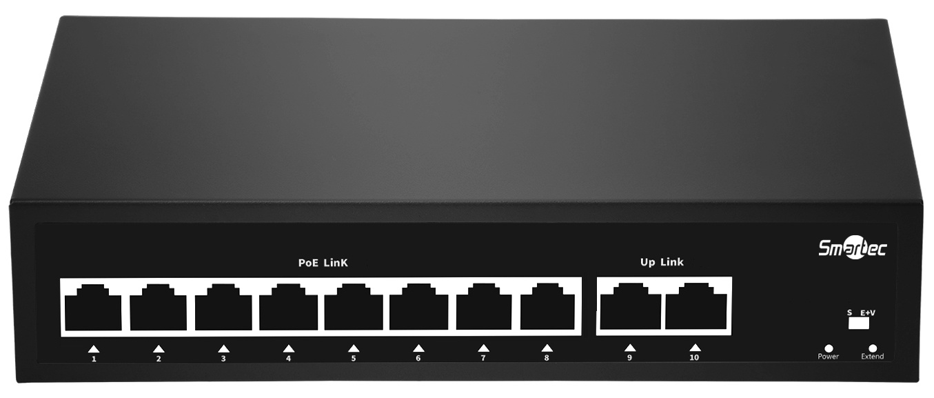 ST-NS208MB-GD, коммутатор с питанием по PoE