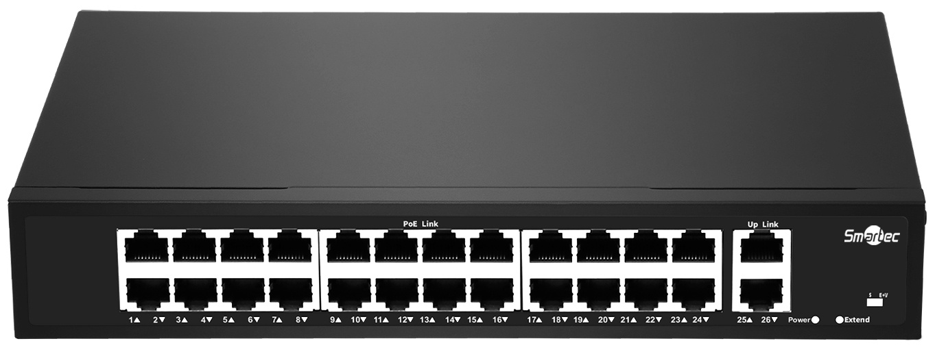 ST-NS224MB-GD, коммутатор с питанием по PoE