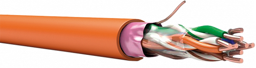 TechnoLAN F/UTP Cat 5e PVC LSнг(A)-FRLS 2х2х0,52, кабель «витая пара» (LAN) для структурированных систем связи