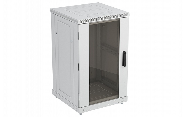 ШТ-НП-24U-600-600-С (130411-00501), шкаф телекоммуникационный 19" напольный 24U