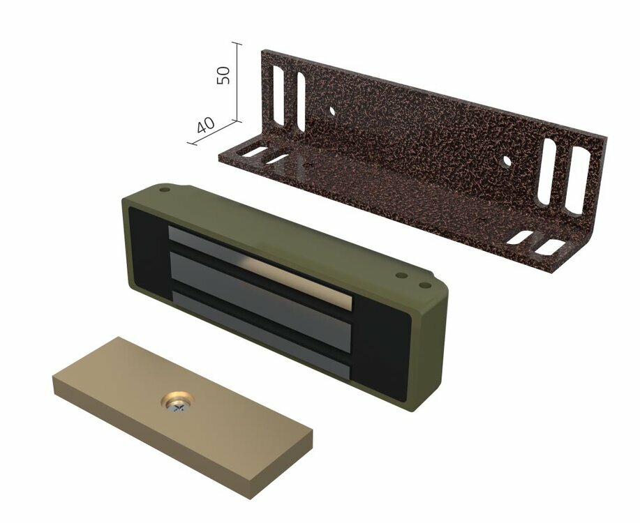 VIZIT-ML370-40-50-4, замок электромагнитный