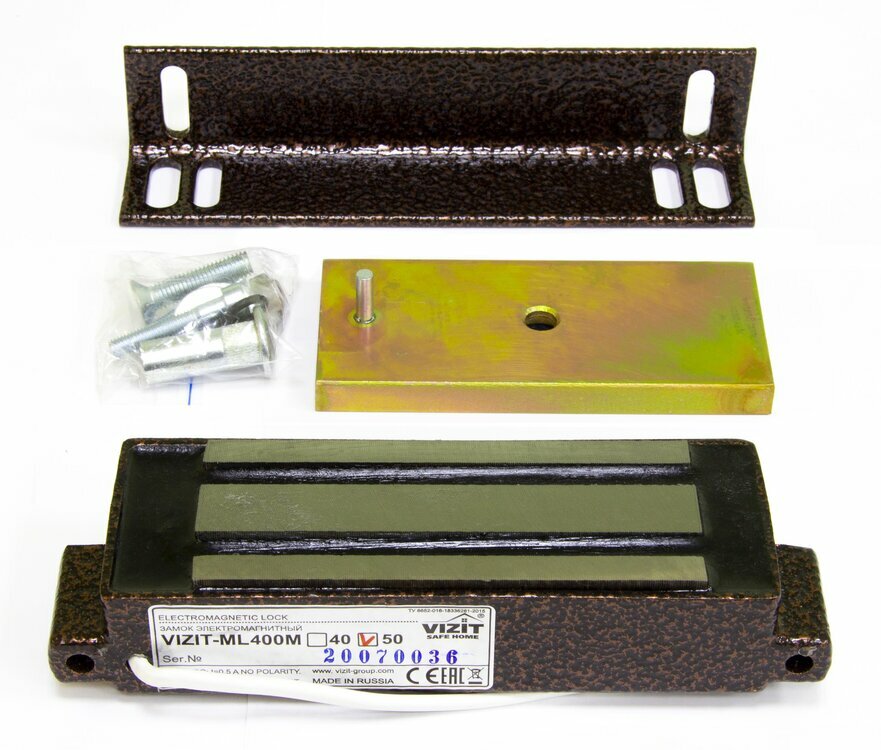 VIZIT-ML400М-40-50-4, замок электромагнитный