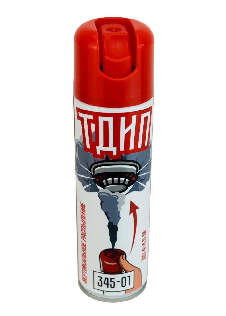 ТДИП 345-01 (с активатором вертикального распыления), аэрозоль для проверки дымовых извещателей