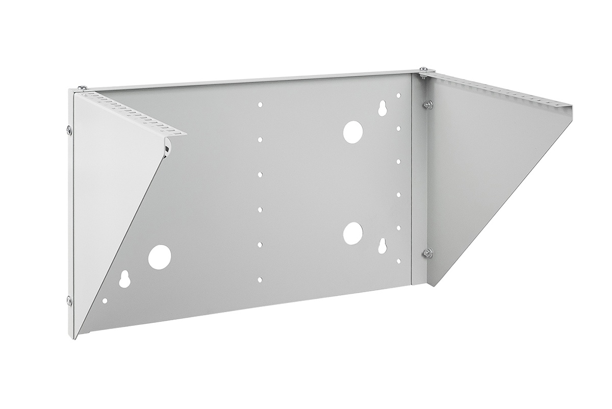 NC-6U-V (12026c), кронштейн настенный вертикальный 19" 6U, цвет серый