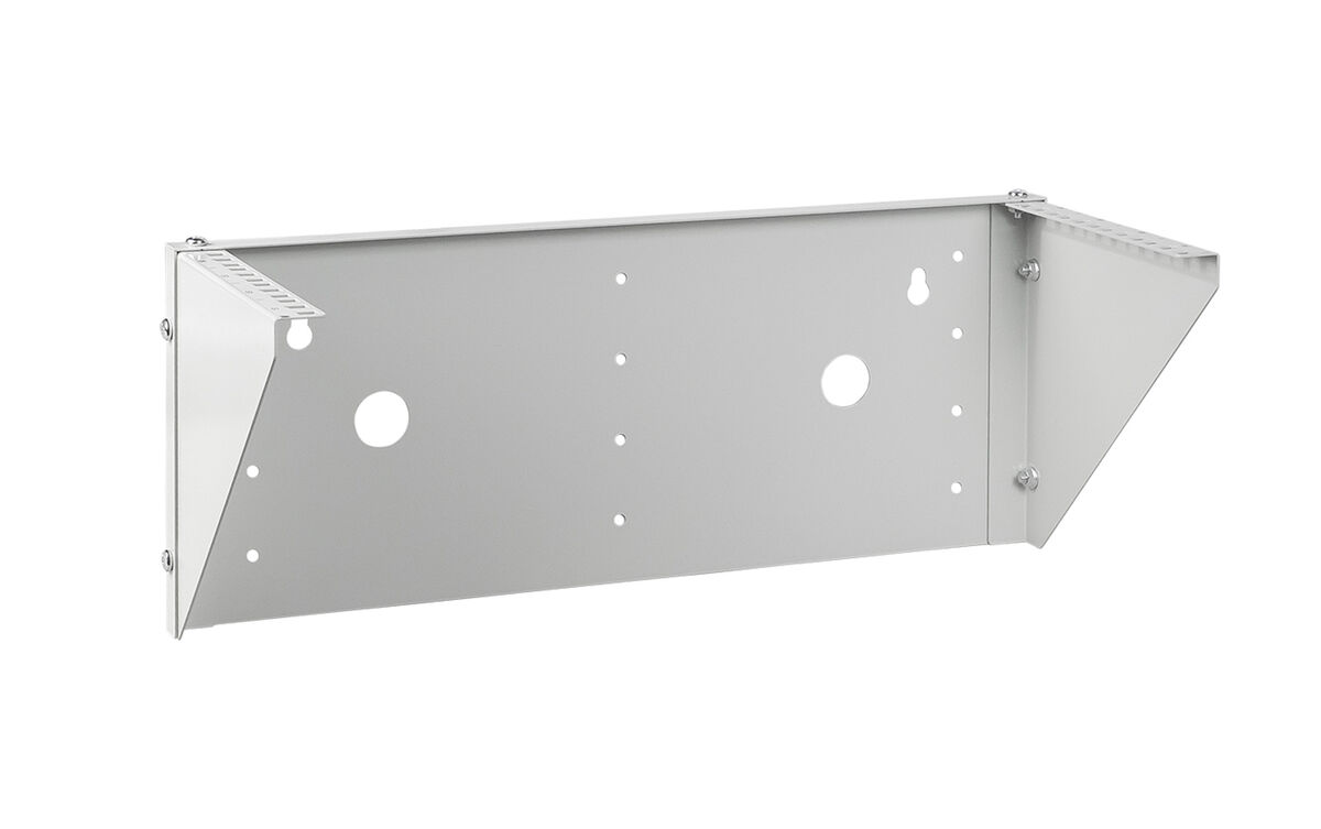 NC-5U-V (12030c), кронштейн настенный вертикальный 19" 5U, цвет серый