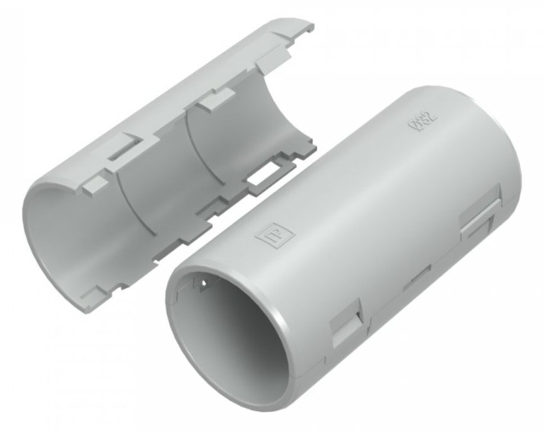 Муфта разборная D32 атмосферостойкая серая (PR13.0412)