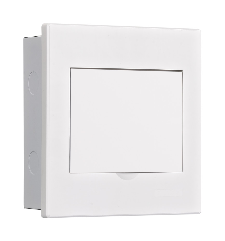 Корпус пластиковый ЩРВ-М 6 модулей IP41 встраиваемый белая дверь (31101DEK)