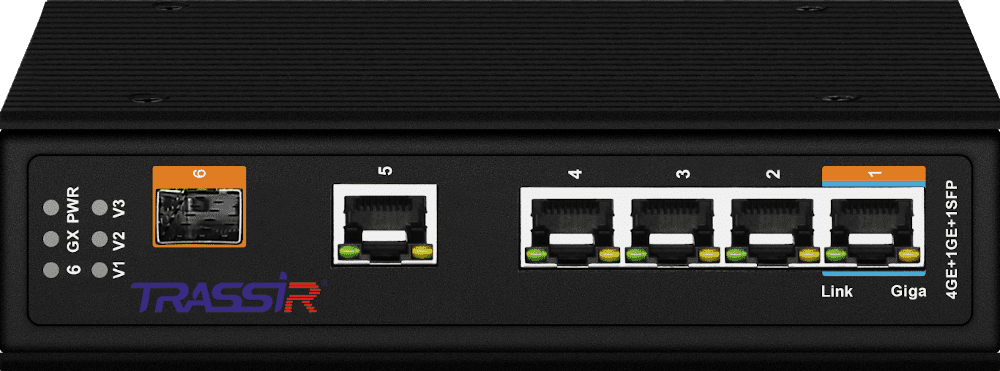 TR-NS15061S-150-4POE, коммутатор с PoE