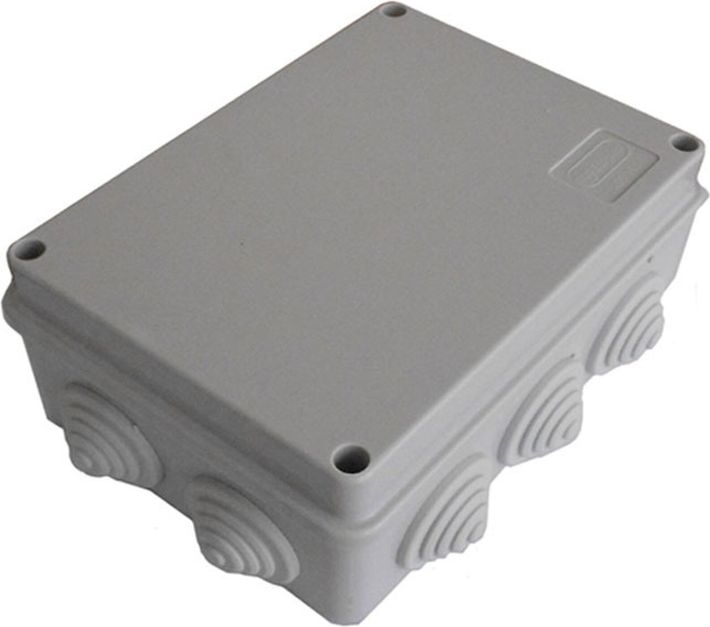 Коробка JBS300 300х250х120, 12вых, IP65, монтажная, огнестойкая, без галогена, серая (44030HF)