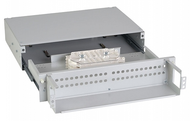 ШКОС-ВП-2U/4-48-FC/ST~-(корпус)~(130304-00025), кросс оптический 19"
