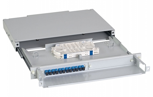 ШКОС-ВП-1U/2-12-SC~12-SC/SM~12-SC/UPC(130304-00880), кросс оптический 19"