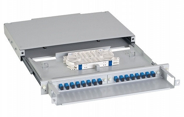 ШКОС-ВП-1U/2-16-SC~16-SC/SM~16-SC/UPC(130304-00864), кросс оптический 19"