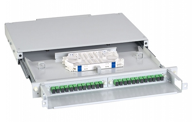 ШКОС-ВП-1U/2-24-SC~24-SC/APC~24-SC/APC(130304-00903), кросс оптический 19"