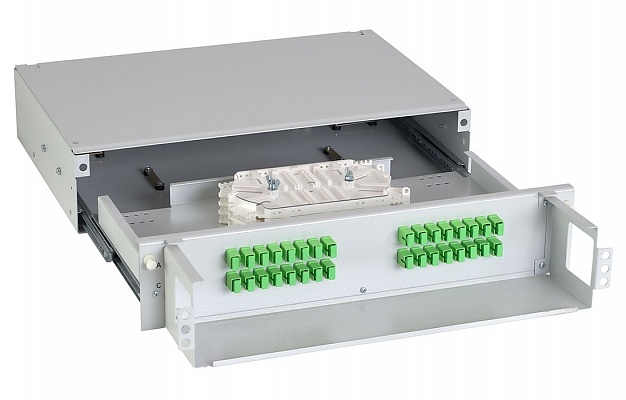 ШКОС-ВП-2U/4-32-SC~32-SC/APC~32-SC/APC(130304-00904), кросс оптический 19"
