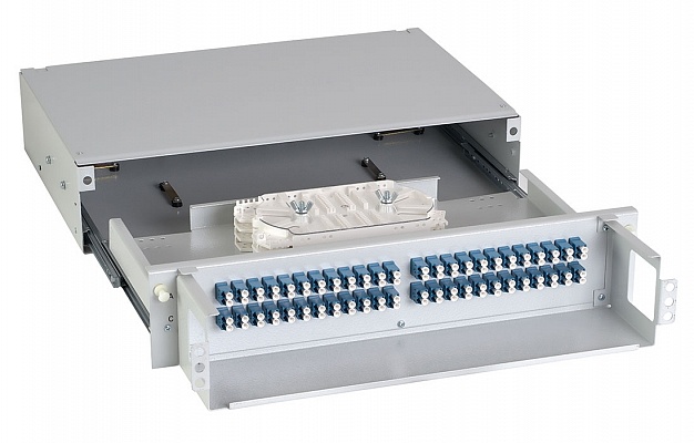 ШКОС-ВП-2U/4-96-LC~96-LC/SM~96-LC/UPC(130304-00982), кросс оптический 19"