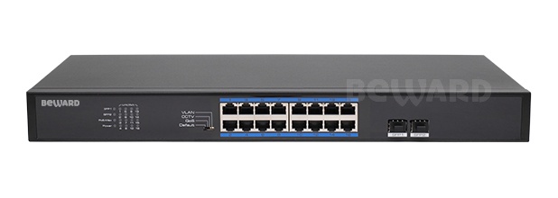 ST-01602HP, коммутатор 16-портовый