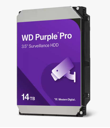 HDD 14000 GB (14 TB) SATA-III Purple Pro (WD142PURP), жесткий диск