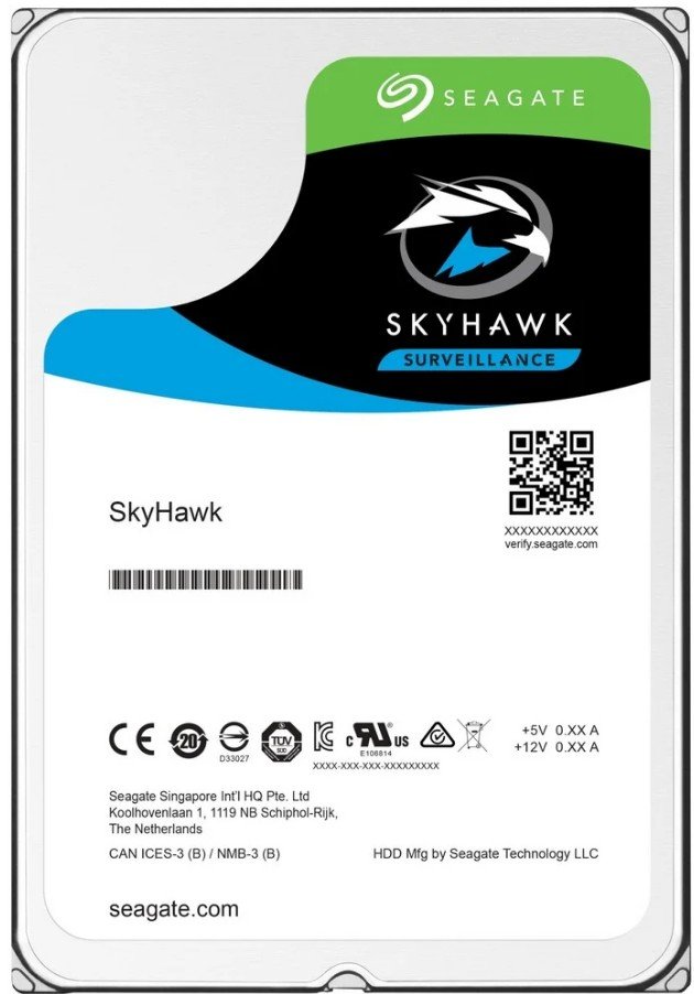 HDD 4000 GB (4 TB) SATA-III SkyHawk (ST4000VX015), жесткий диск (HDD) для видеонаблюдения