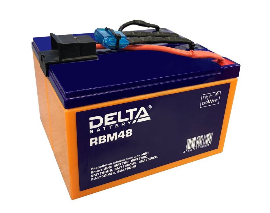 Delta RBM48, батарейный модуль для ИБП APC