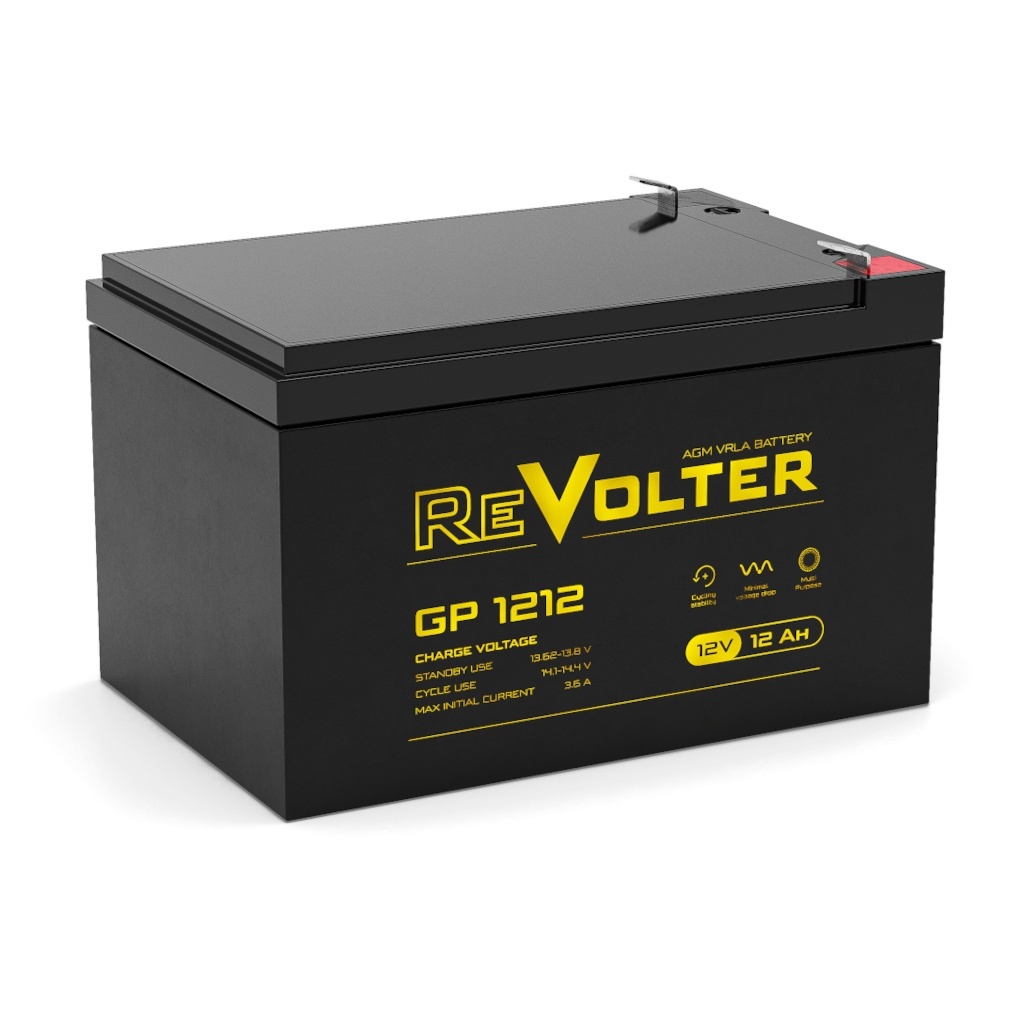 ReVolter GP 1212, аккумулятор герметичный свинцово-кислотный
