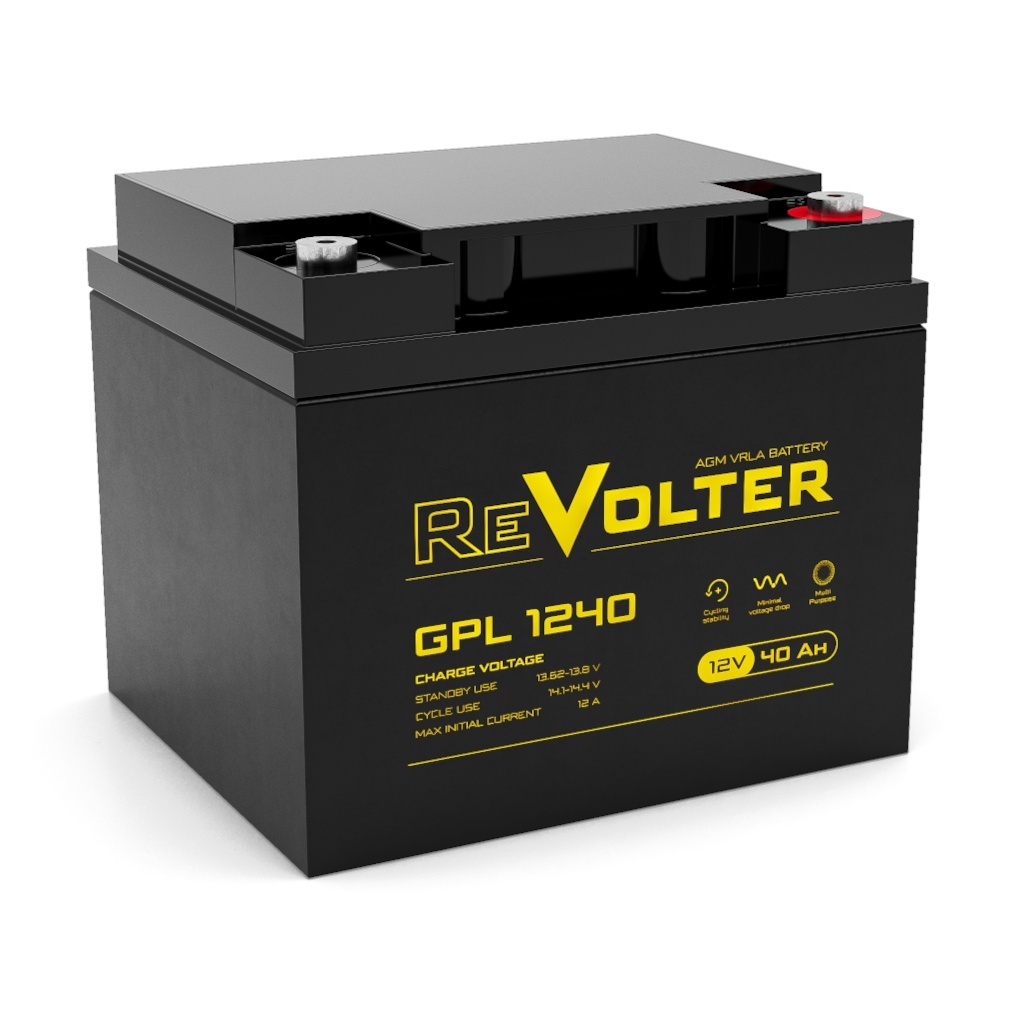 ReVolter GPL 1240, аккумулятор герметичный свинцово-кислотный