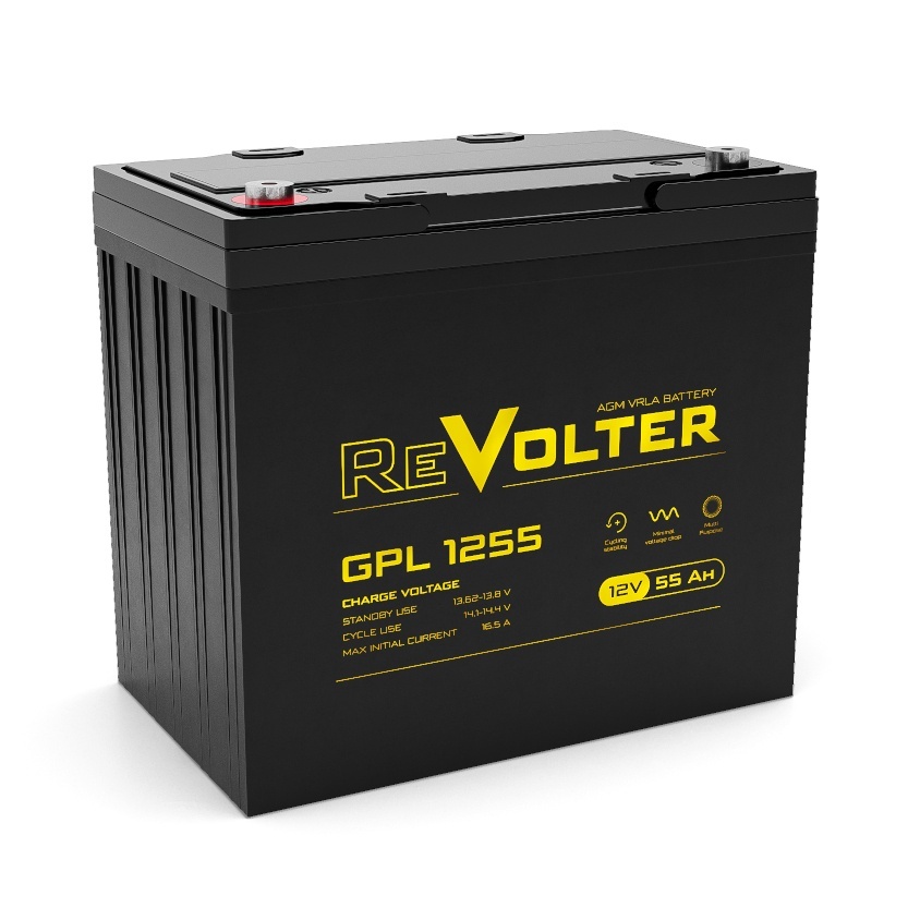 ReVolter GPL 1255, аккумулятор герметичный свинцово-кислотный