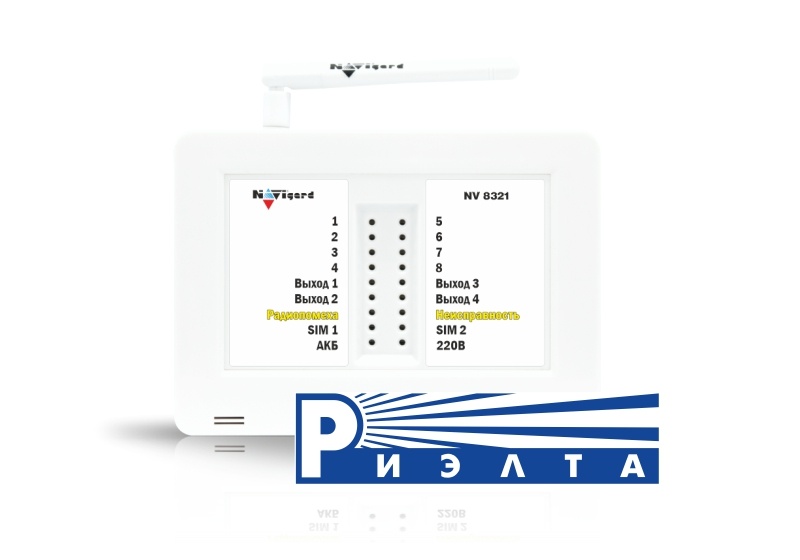 NV 8321WR, GSM/WI-FI сигнализация