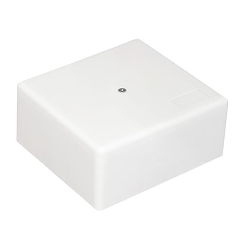 Коробка MB75 75х75х40, 2P (1,5…2,5мм²) белая (46001HF-W) монтажная, огнестойкая, без галогена