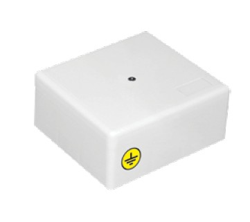 Коробка MB75 75х75х40, 6P (1,5…4мм²) белая (46141PE-HF-W) монтажная, огнестойкая, без галогена