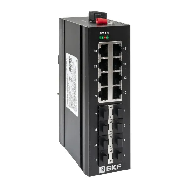 TSX-U-8GX/SFP-8GT, промышленный неуправляемый коммутатор
