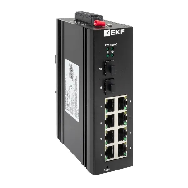 TSX-ML2-2GX/SFP-8GT, промышленный управляемый коммутатор