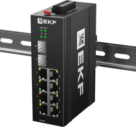TSX-ML2-2GH/SFP-8GT, промышленный управляемый коммутатор