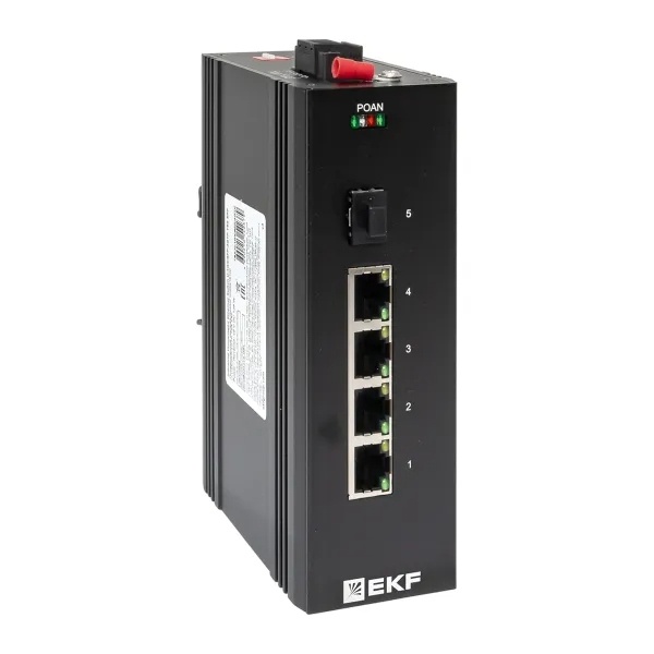 TSX-U-1GX/SFP-4GTP, промышленный неуправляемый коммутатор