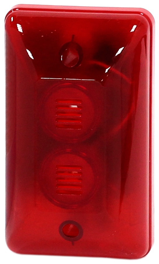 ST-AA216LS-RD, оповещатель охранно-пожарный комбинированный свето-звуковой