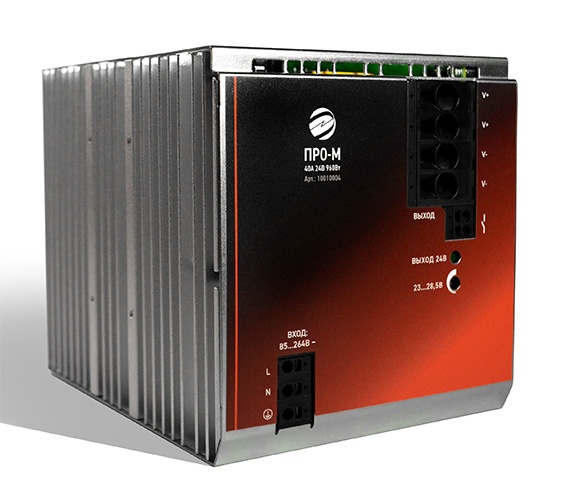 ПРО-М 40A 24V 960W, источник питания 40А 24В 960Вт AC/DC