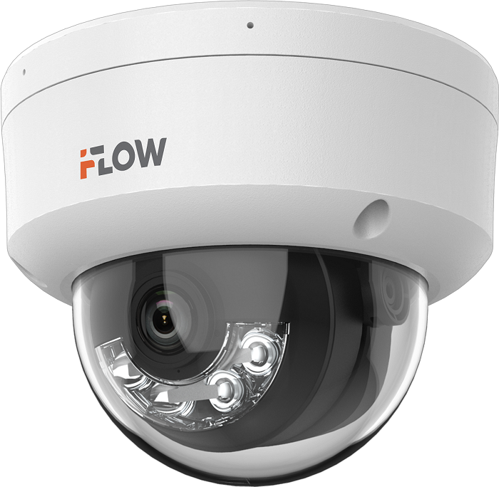 F-IC-2442C2MS(2.8мм), бюджетная IP-видеокамера купольная