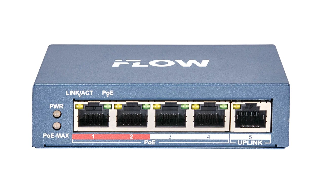 F-SW-EU205POE-V/L, сетевой PoE коммутатор