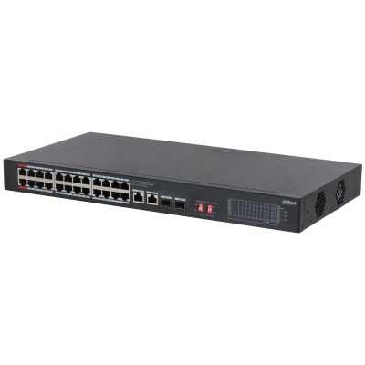 DH-S3228-24GT-375, сетевой PoE коммутатор