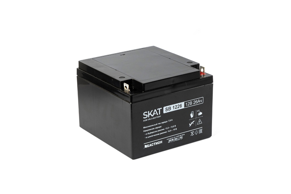 SKAT SB 1226 (2537), аккумулятор герметичный свинцово-кислотный